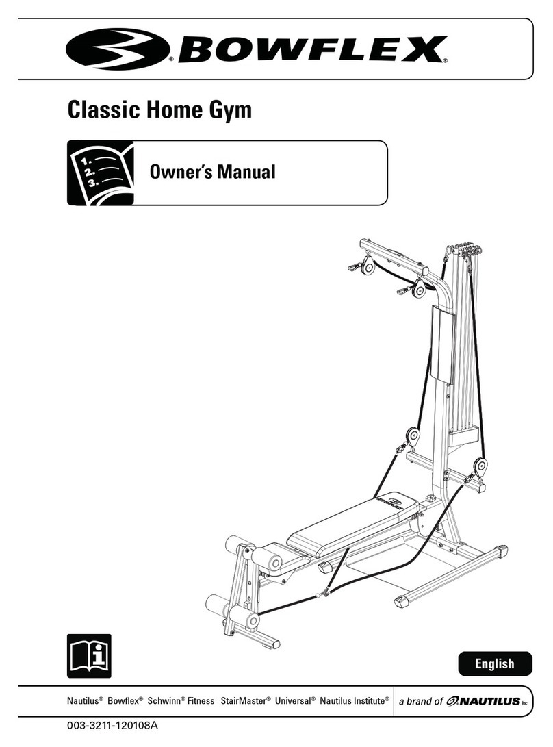 Bowflex Classic User manual