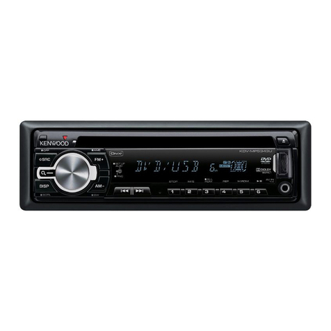 Kenwood KDV-MP5343U instruction manual