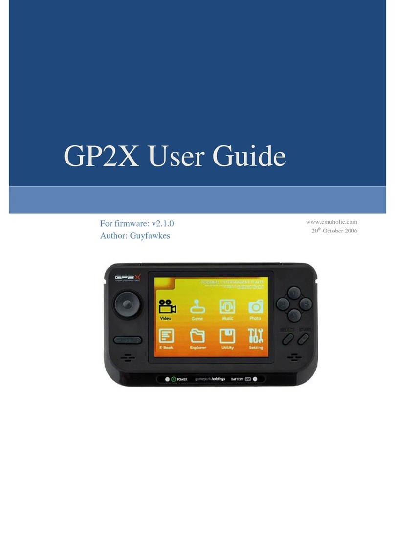 Gamepark Holdings GP2X user guide