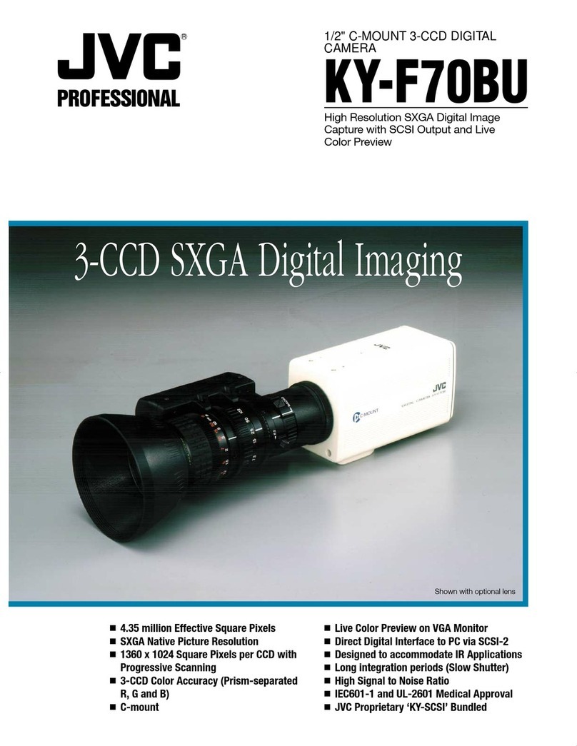 JVC KY-F70BU Installation guide