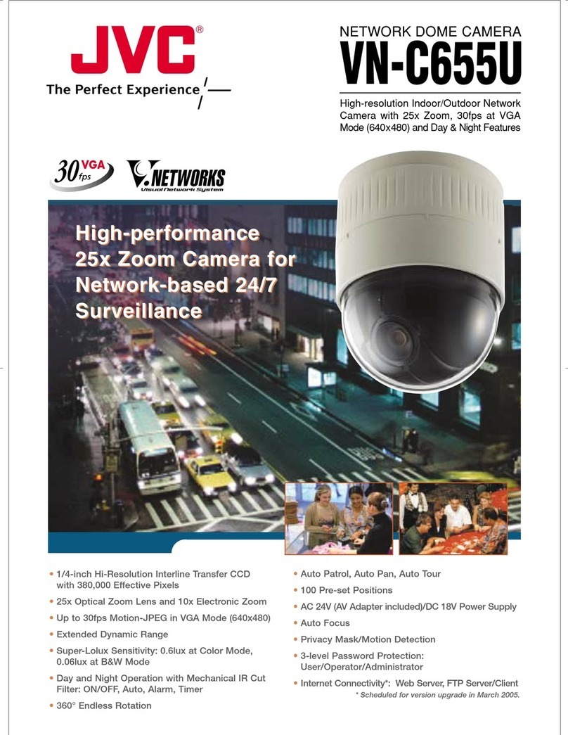 JVC VN-C655U - Network Camera User manual