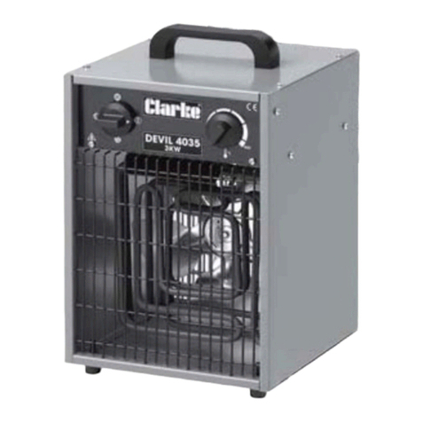 Clarke DEVIL 4035 operating & maintenance manual