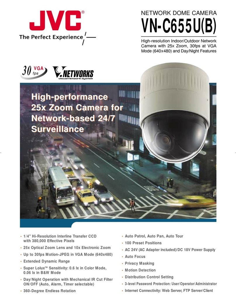 JVC VN-C655U - Network Camera User manual