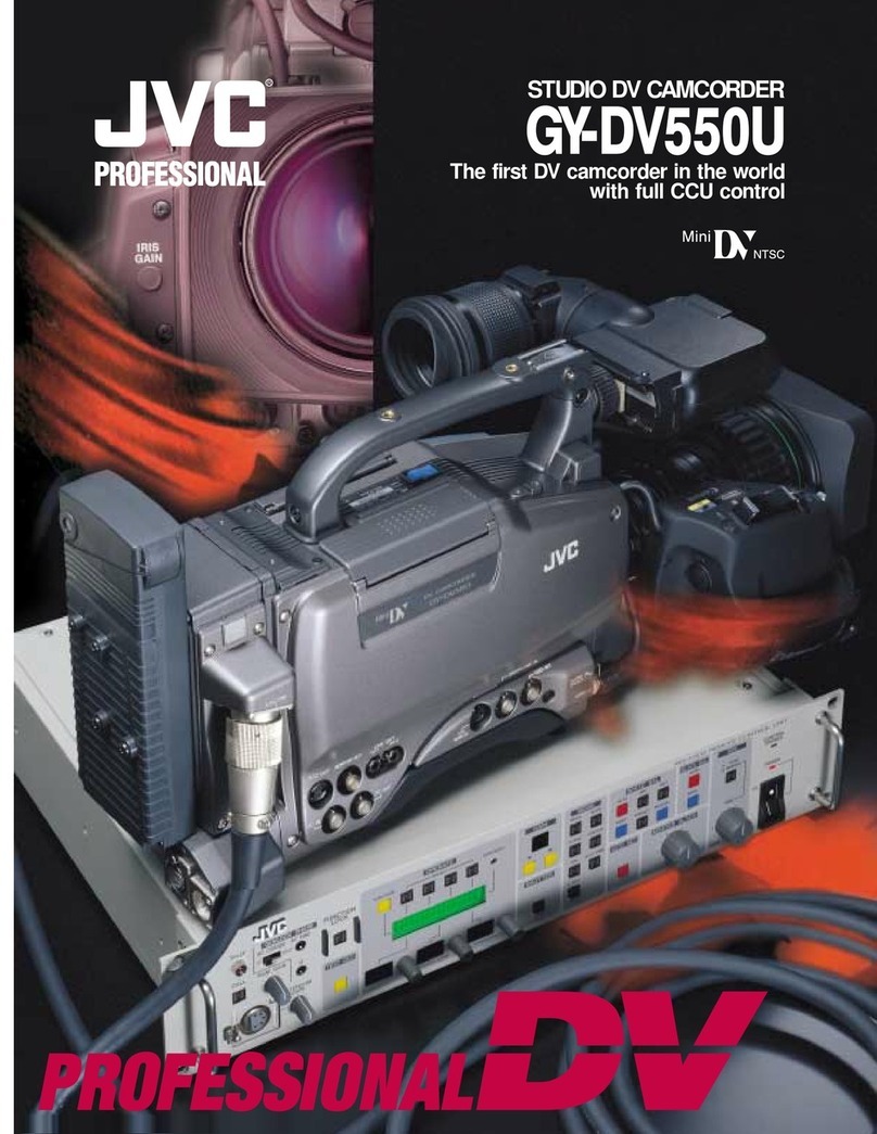 JVC GY-DV550U User manual
