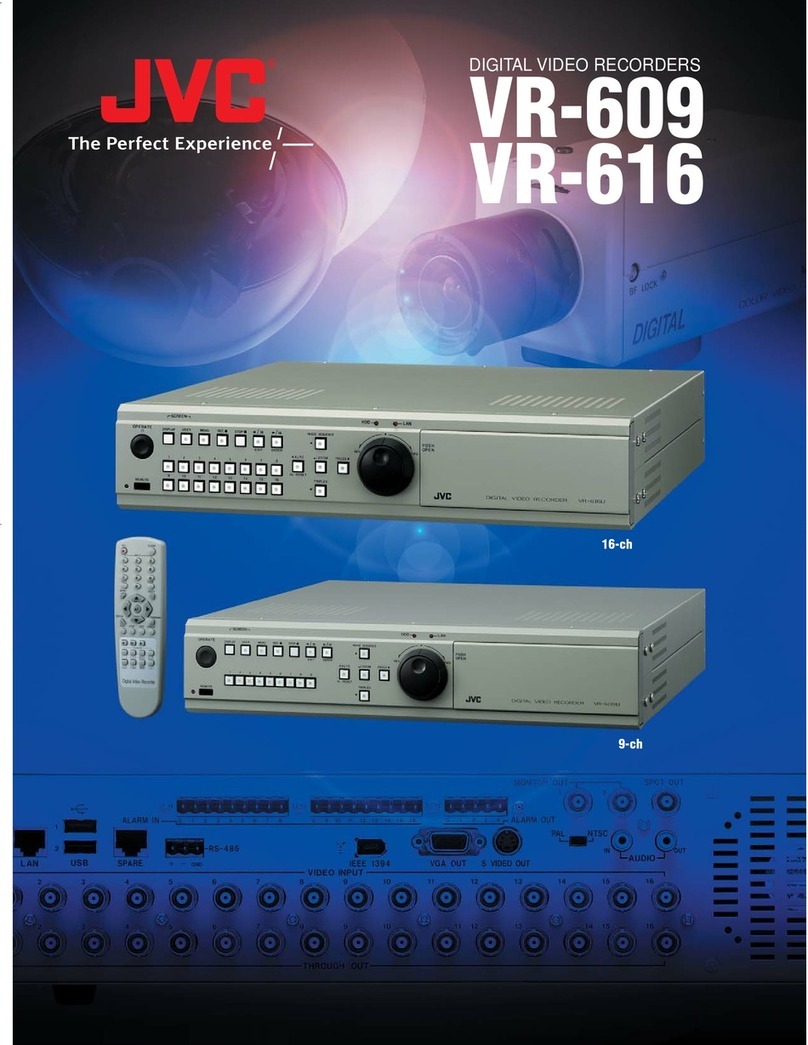 JVC VR-609 specification