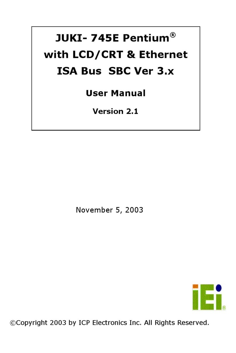 ICP Electronics JUKI- 745E user manual