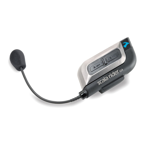 Cardo Systems SCALA RIDER G4 POWERSET User manual Cardo Systems SCALA RIDER G4 POWERSET User manual