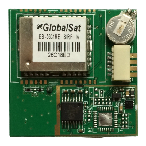 Global Sat EB-5631RE User manual Global Sat EB-5631RE User manual