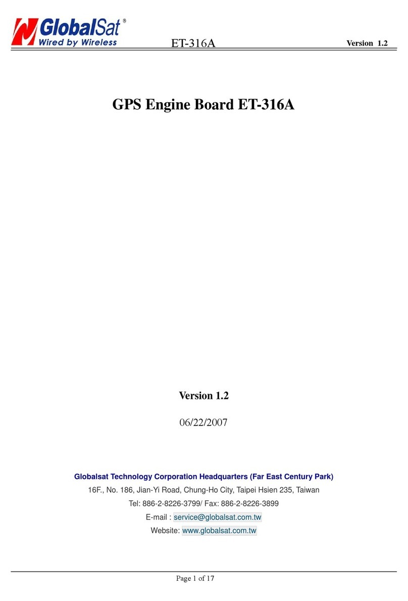 Global Sat ET-316A user manual