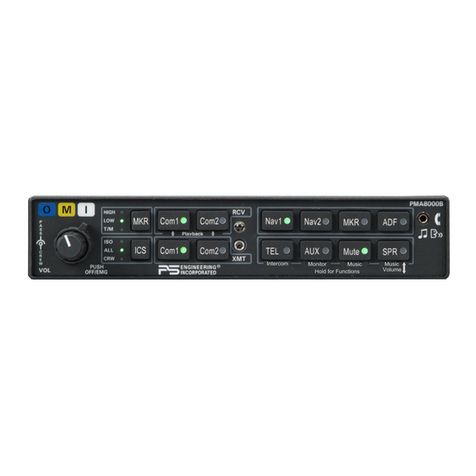 PS Engineering Avidyne PMA8000B User manual