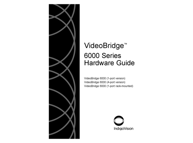 IndigoVision 6000 Series Guide