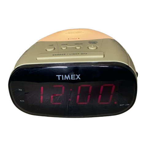 Timex T118 user manual