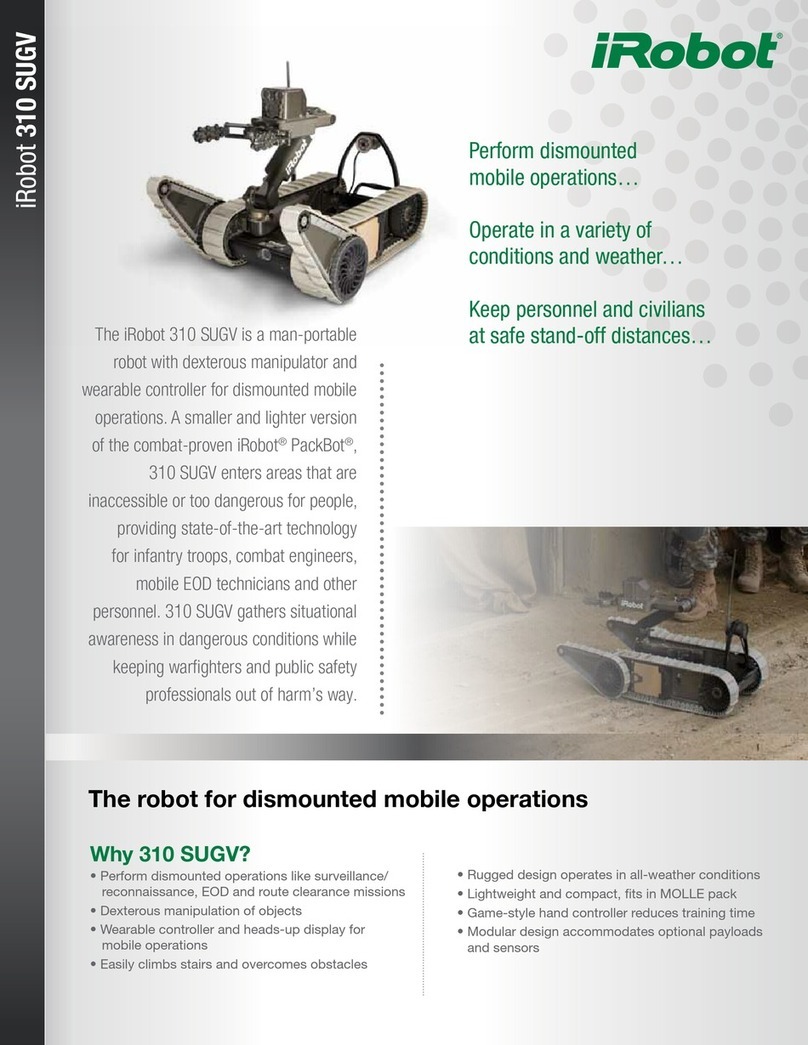 iRobot 310 SUGV quick guide