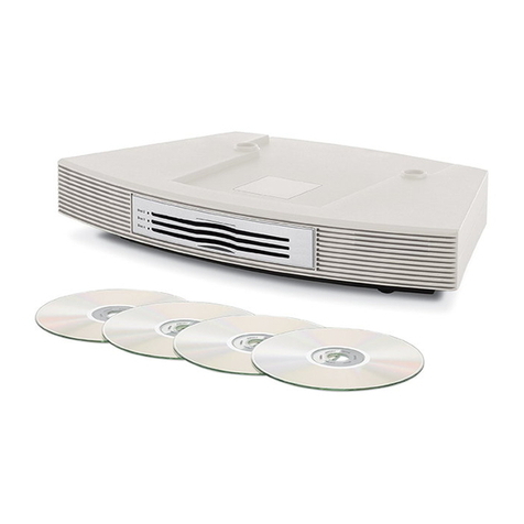 Bose Wave music system User manual