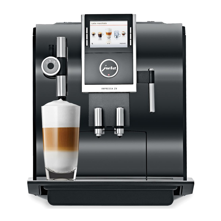 Jura IMPRESSA Z9 One Touch TFT User manual