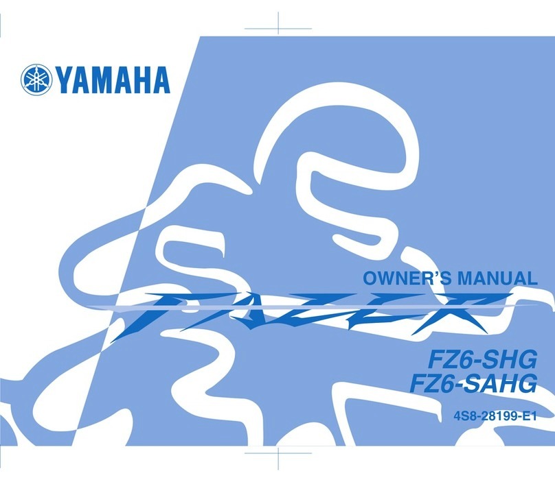 Yamaha Fazer FZ6-SHG owner's manual