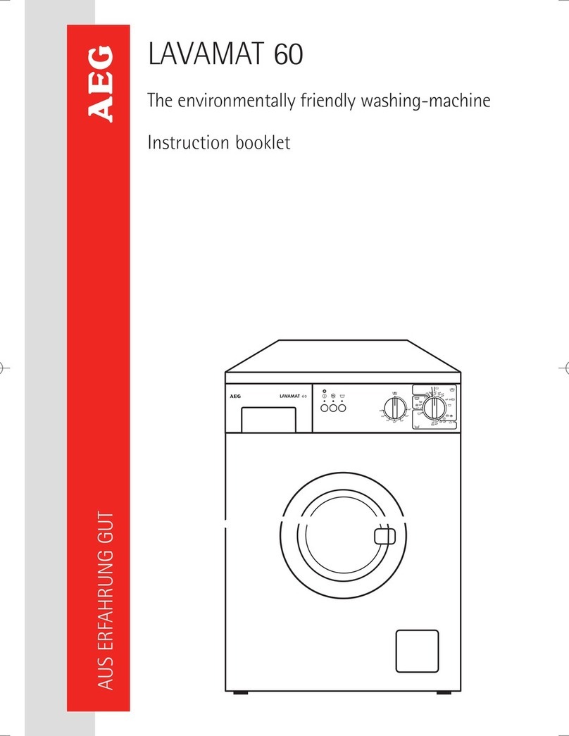 AEG LAVAMAT 60 User manual