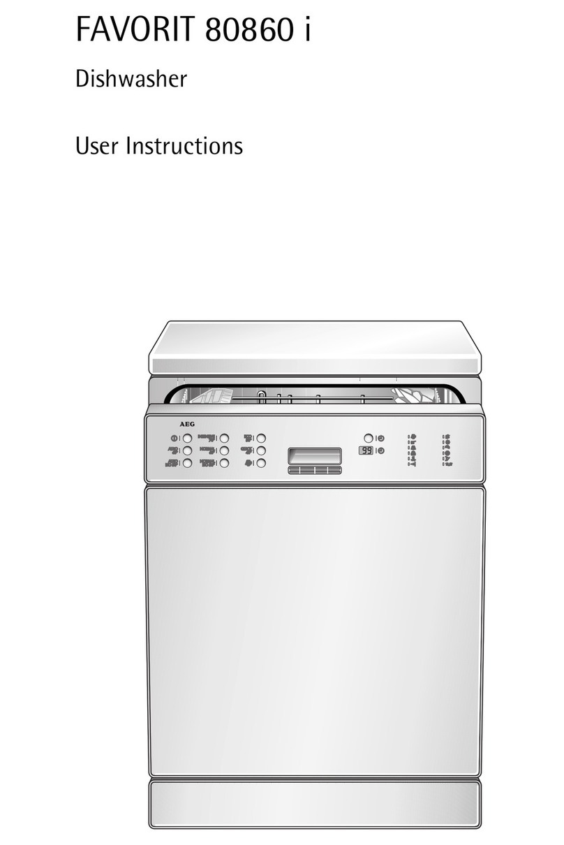 AEG FAVORIT 80860 i User manual