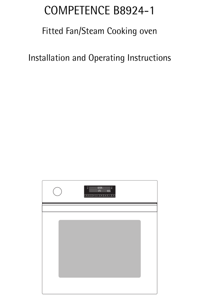 AEG COMPETENCE B8924-1 User manual