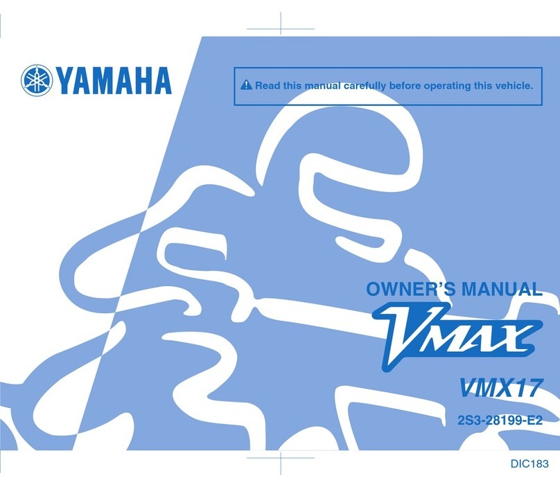 Yamaha VMAX VMX17 User manual