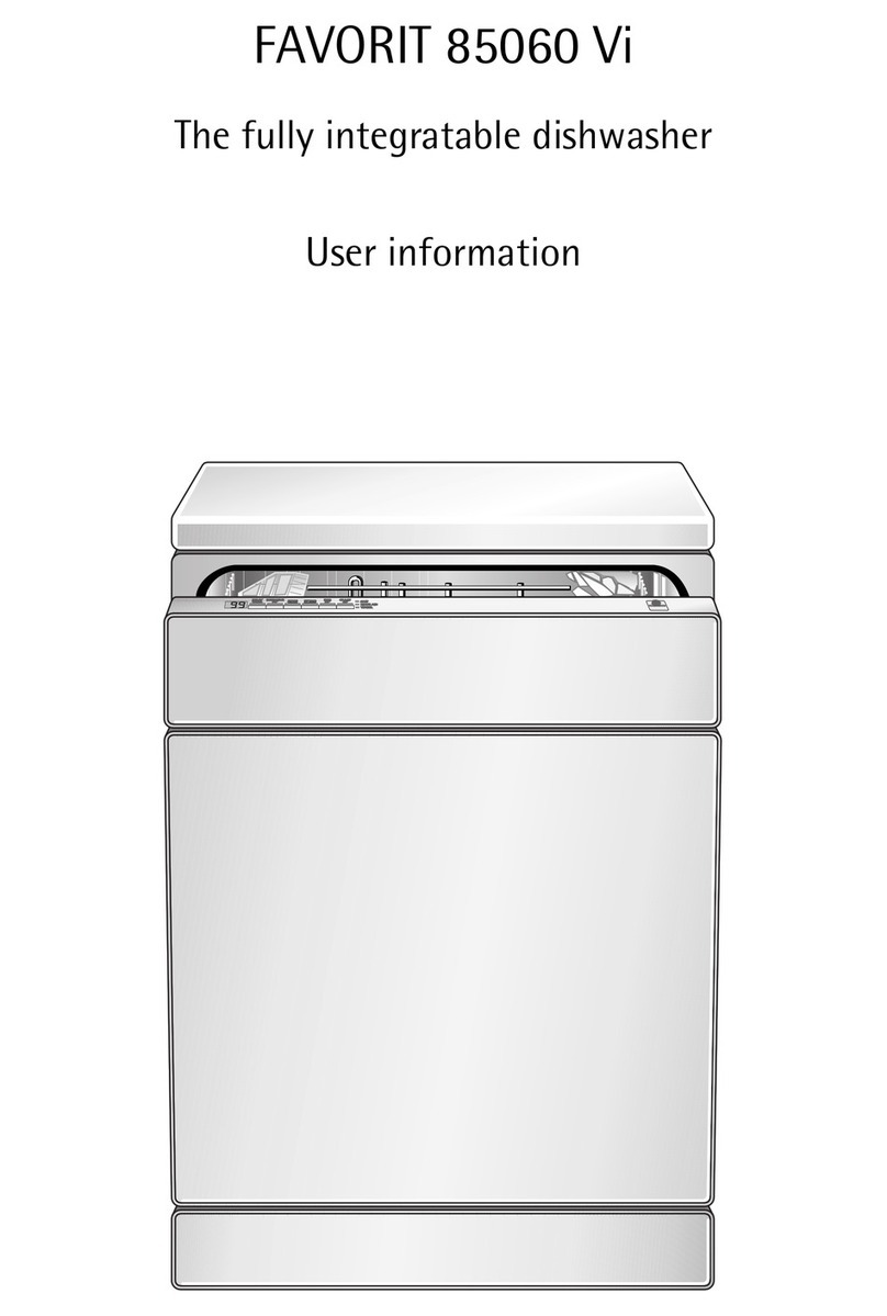AEG FAVORIT 85060 Vi Operation manual