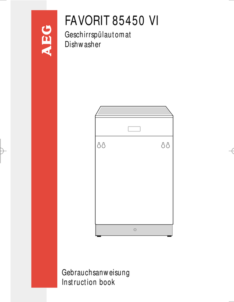 AEG FAVORIT 85450 VI User manual