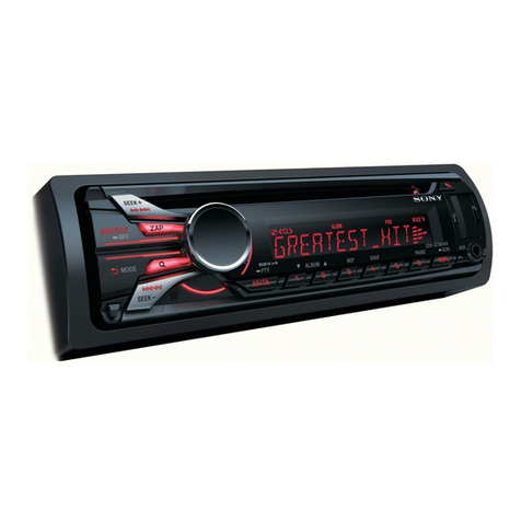 Sony CDX-GT616UG User manual