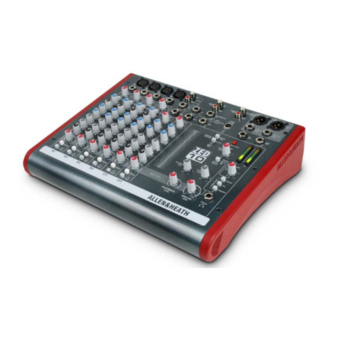 ALLEN & HEATH ZED-10 User manual