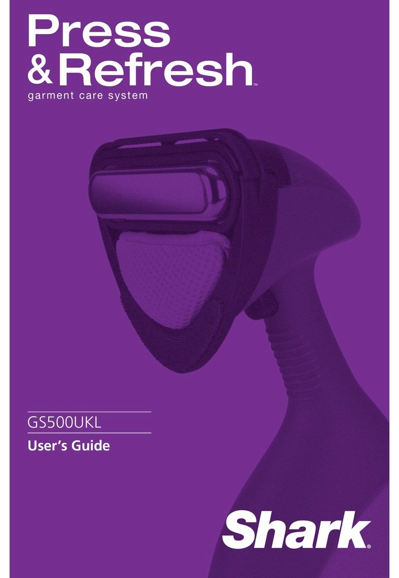 Shark Press & Refresh GS500UKL user guide