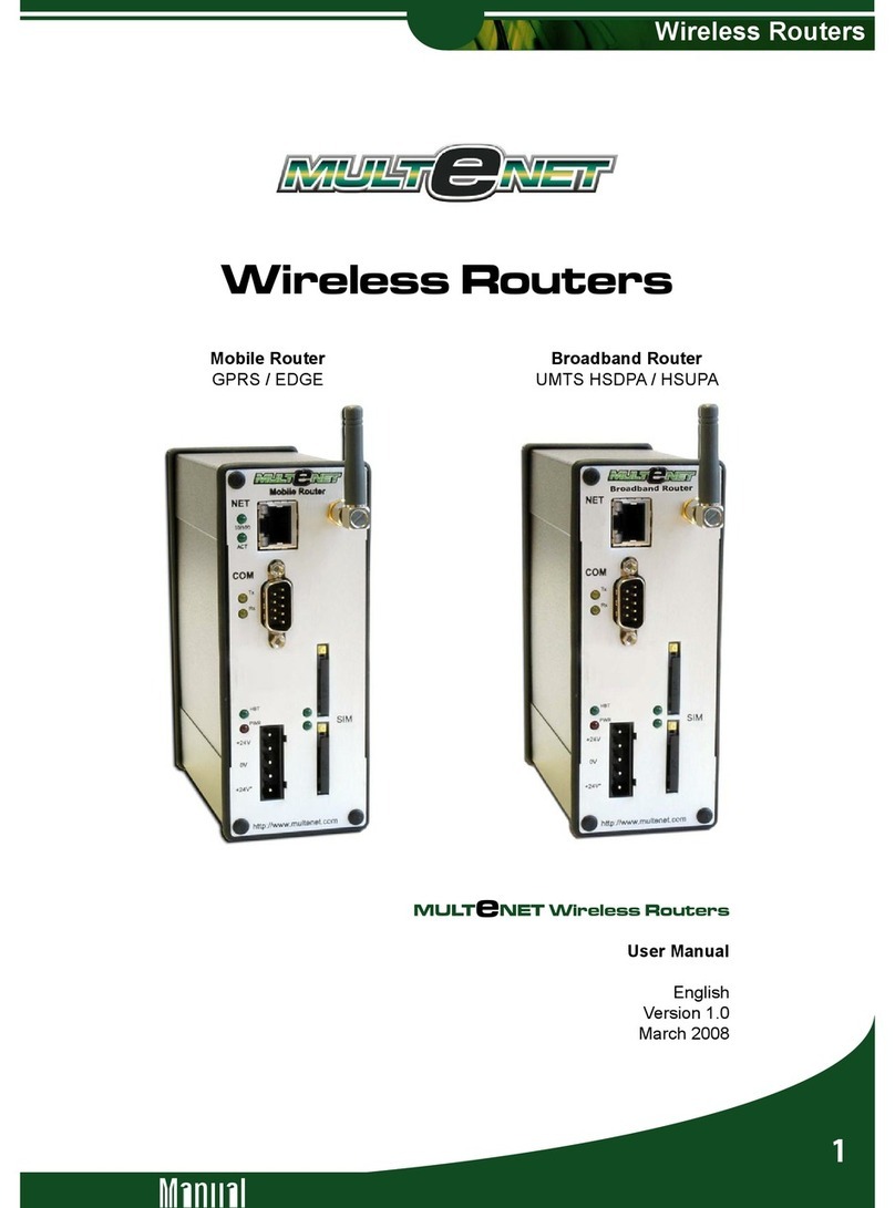 Multenet GPRS / EDGE user manual