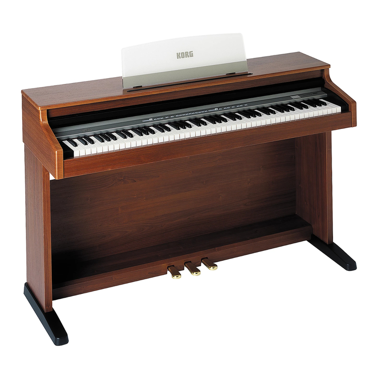 Korg EC350 User manual