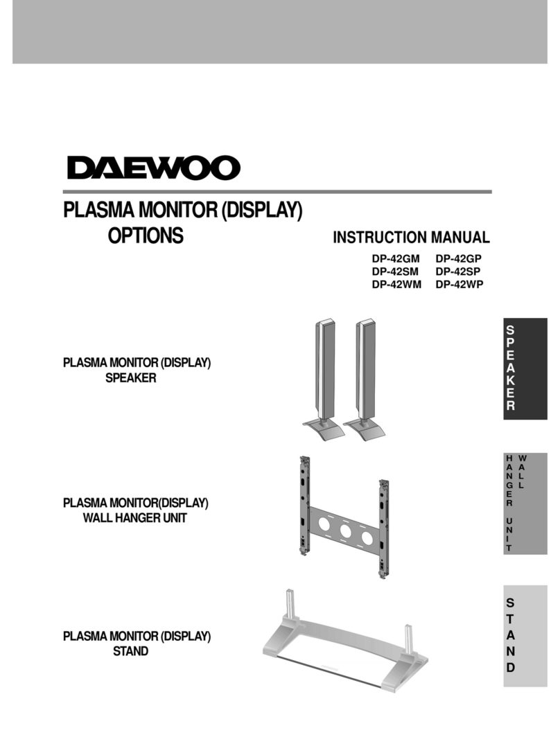 Daewoo DP-SP21 instruction manual
