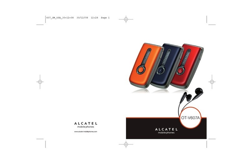 Alcatel OT-V607A user manual