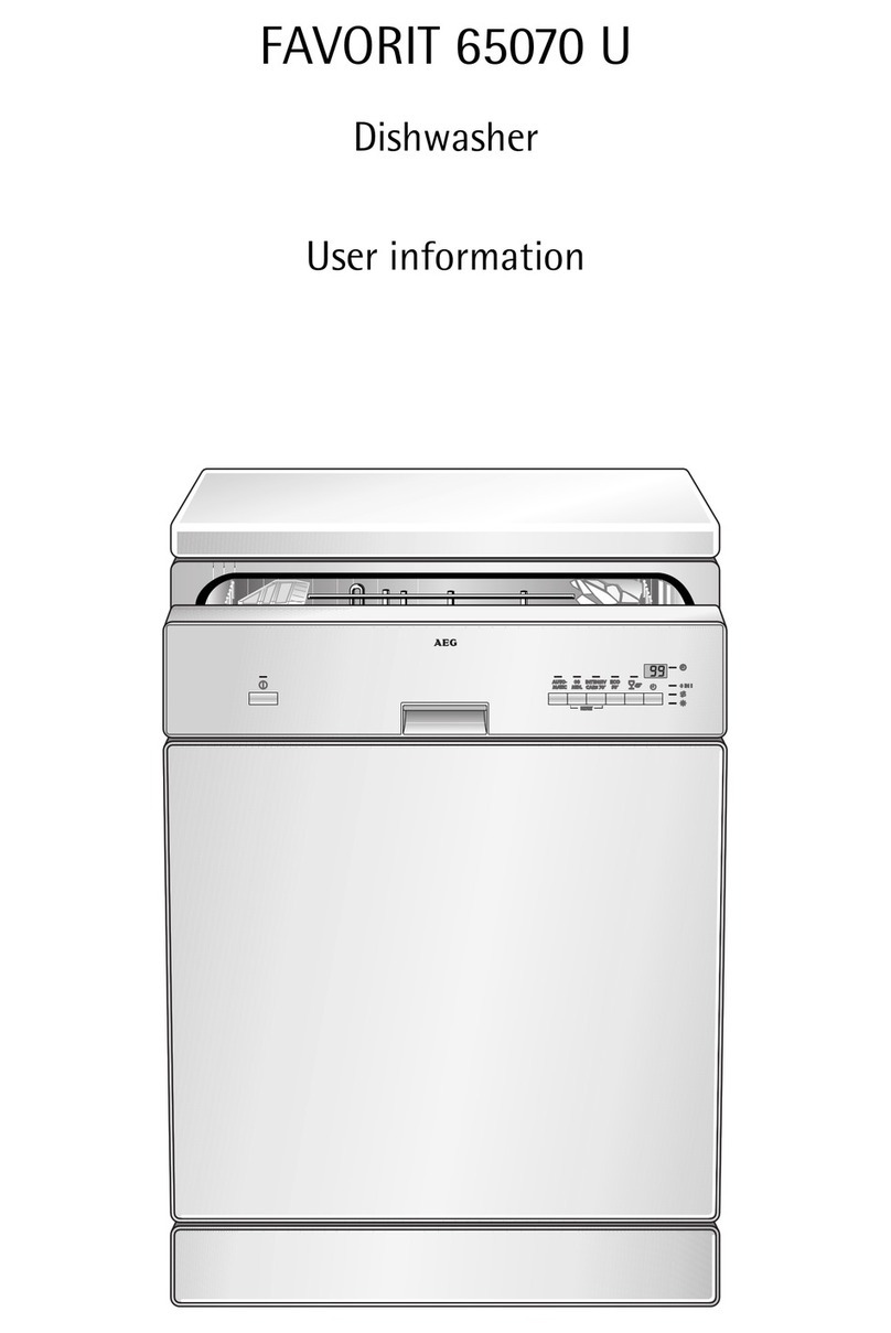 AEG FAVORIT 65070 i Operation manual