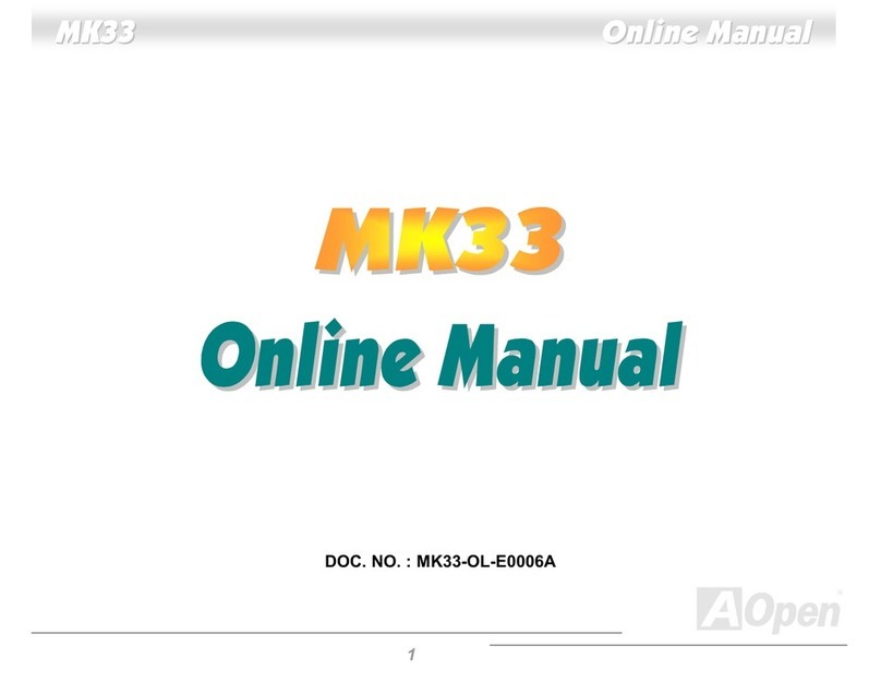 AOpen MK33 Setup guide