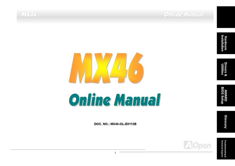 AOpen MX46 Online manual