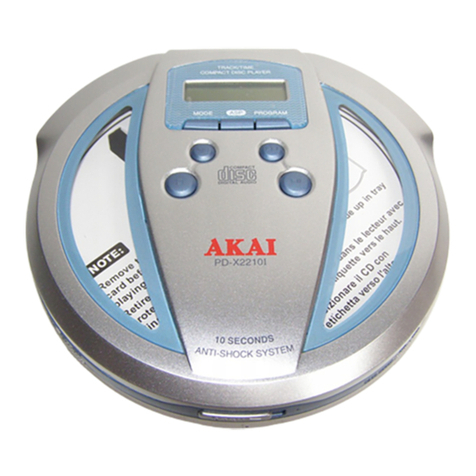 Akai PD-X2210IN User manual