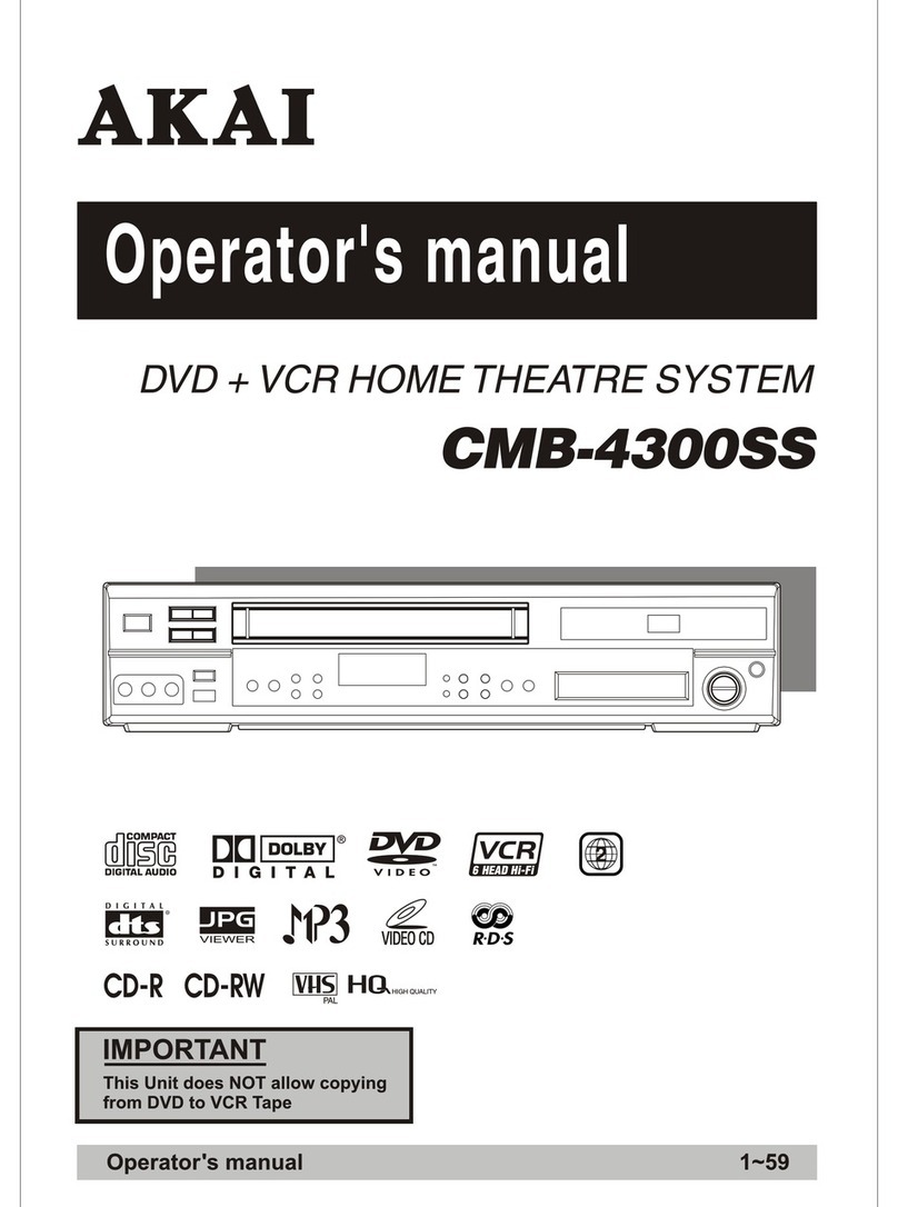 Akai CMB-4300SS User manual