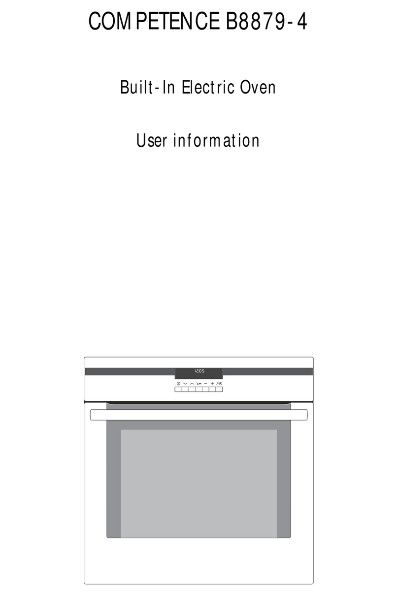 AEG COMPETENCE B8879-4 User information