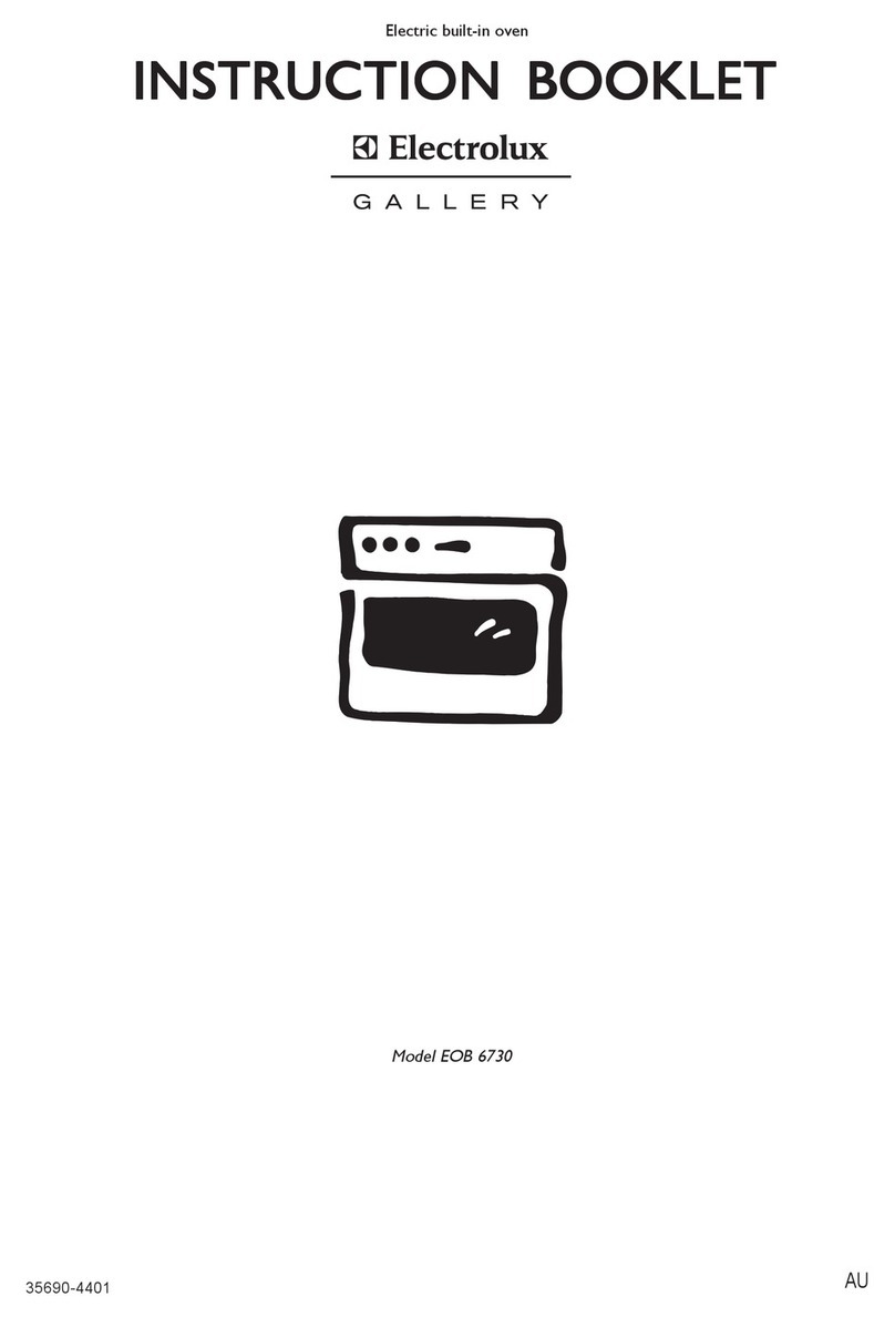 Electrolux EOB 6730 Instruction booklet