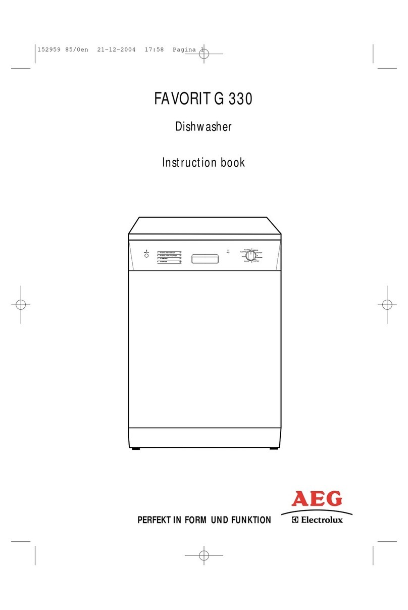AEG FAVORIT G 330 Instruction book