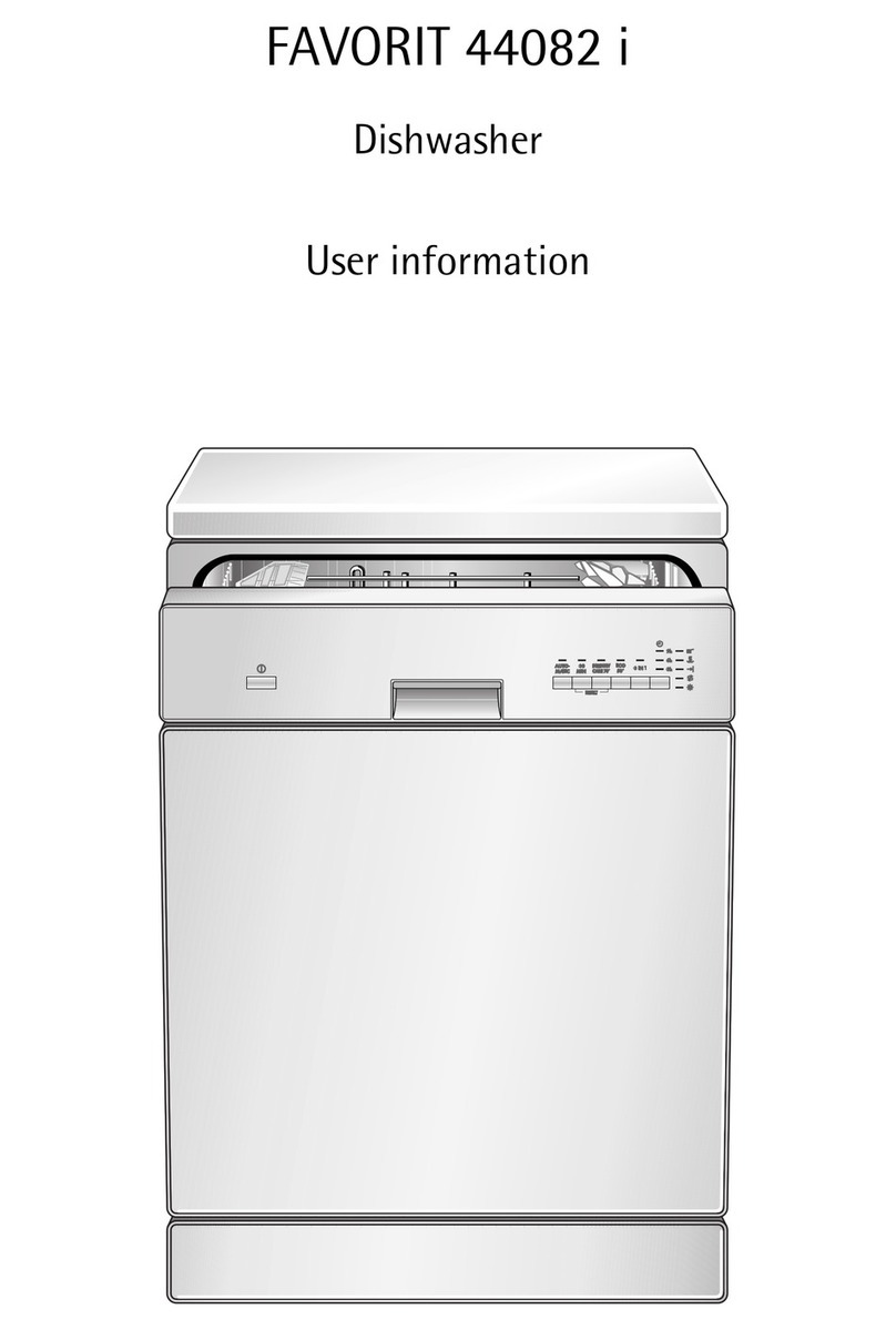 AEG FAVORIT 44082 i User information