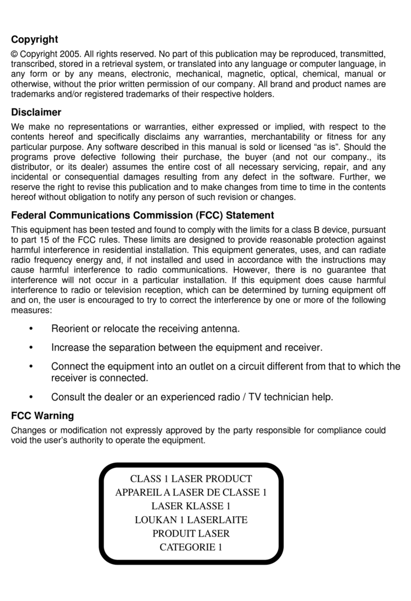 AOpen DUW160812X0502A User manual
