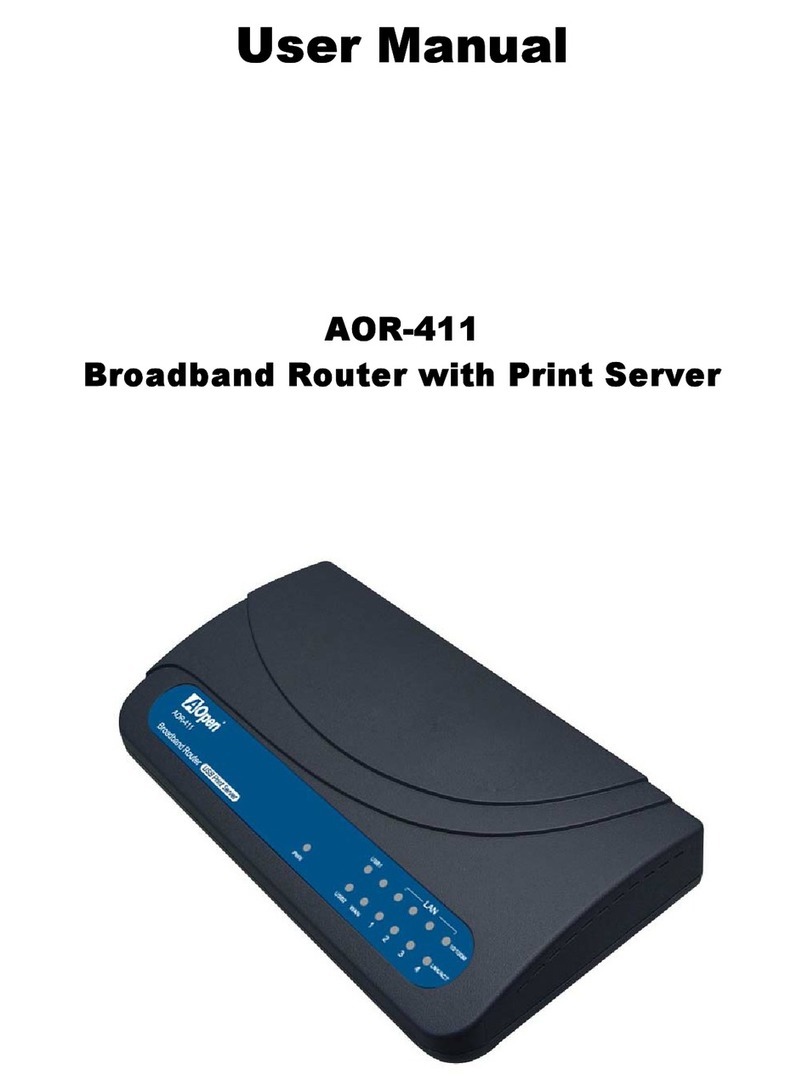 AOpen AOR-411 user manual