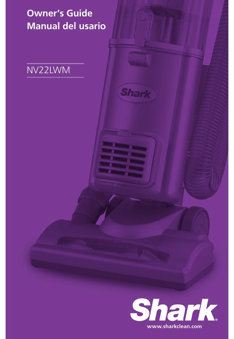 Shark NV22LWM User manual Shark NV22LWM User manual