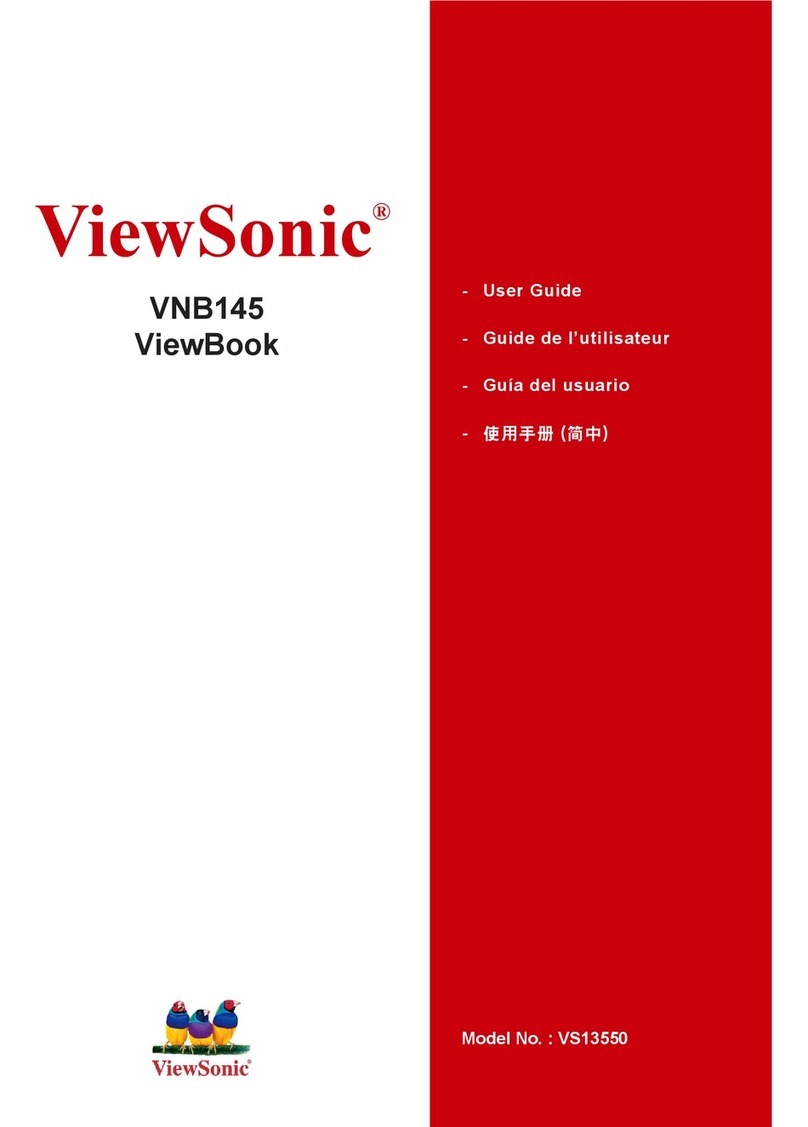 ViewSonic ViewBook VS13550 User manual