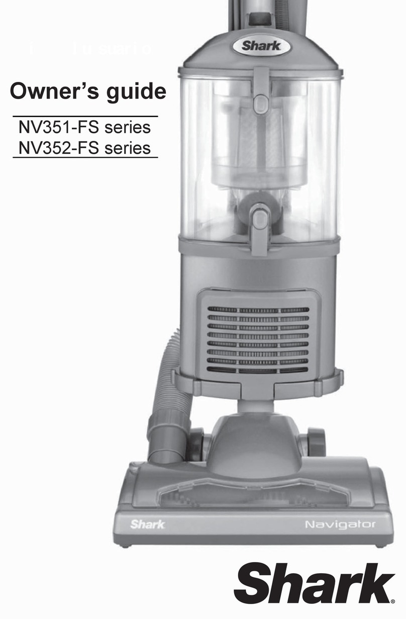 Shark NV351-FS series owner's guide