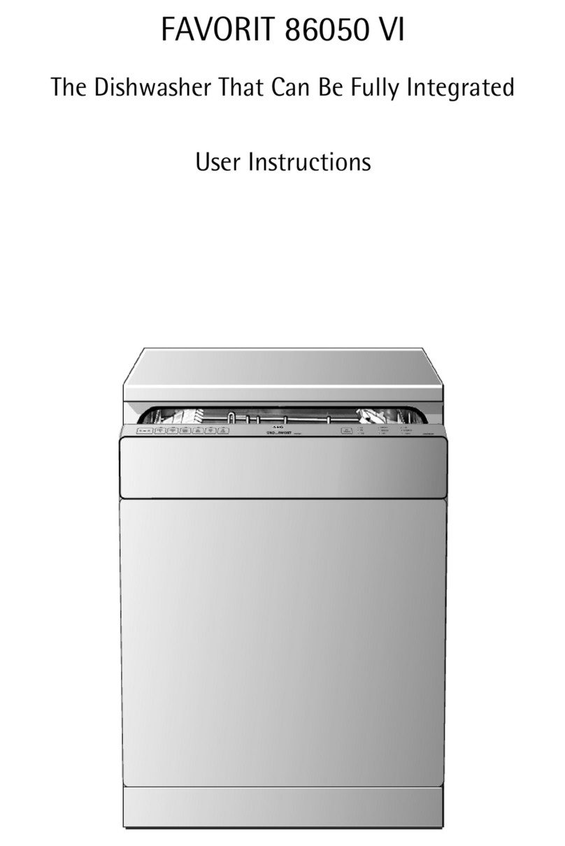 AEG FAVORIT 86050 VI User manual