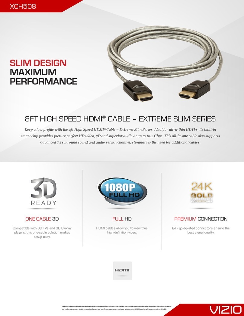 Vizio XCH508 Specifications