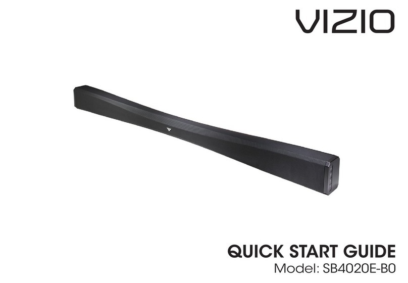 Vizio SB4020E0-B0 User manual